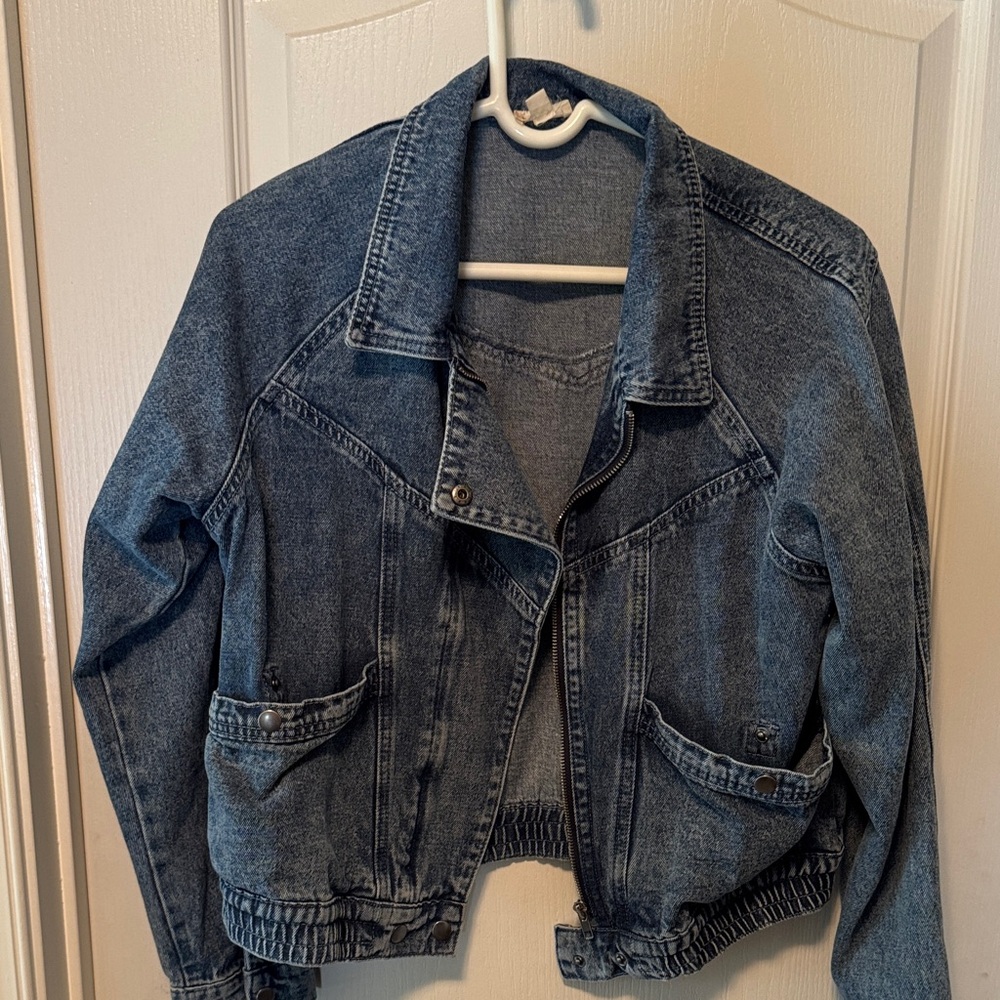 Hem & Thread Dark Blue Jean Jacket
